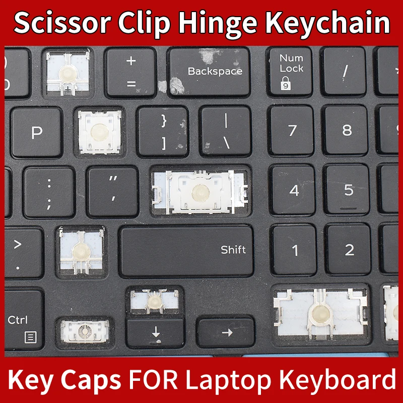 

Replacement Keycap Key Cap Scissor Clip Hinge For Dell Inspiron 15 3551 3552 3559 3565 3567 3558 5545 5547 5566 5748