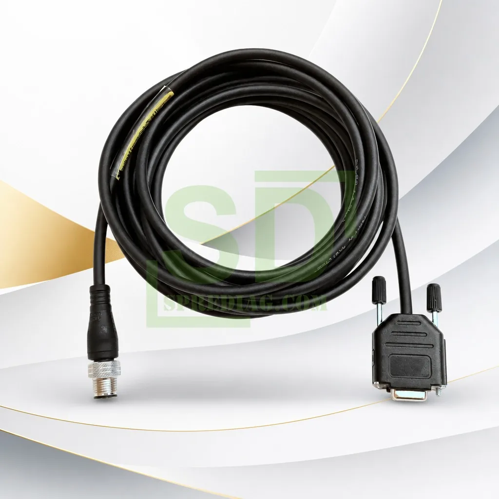 Kit de Diagnóstico AutoEPC HIAB (Interface CAN BUS BOX) Incluindo Interface CAN BUS BOX, Cabo de 4 pinos, Divisor CAN de 4/5/5 pinos