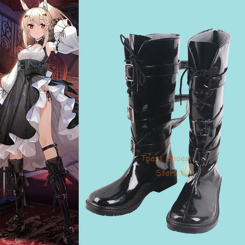 Game Azur Lane Ayanami Cosplay Boots Comic Game for Con Halloween Party Cosplay Costume Prop Lovely Sexy Style