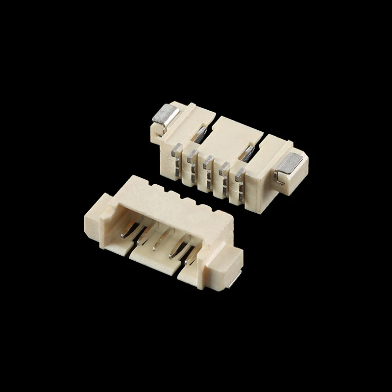 100pcs MICRO JST 1.25 Connector 1.25mm Pitch SMD Horizontal Vertica Straight Socket Pin Header 2/3/4/5/6/7/8/9/10/11/12P