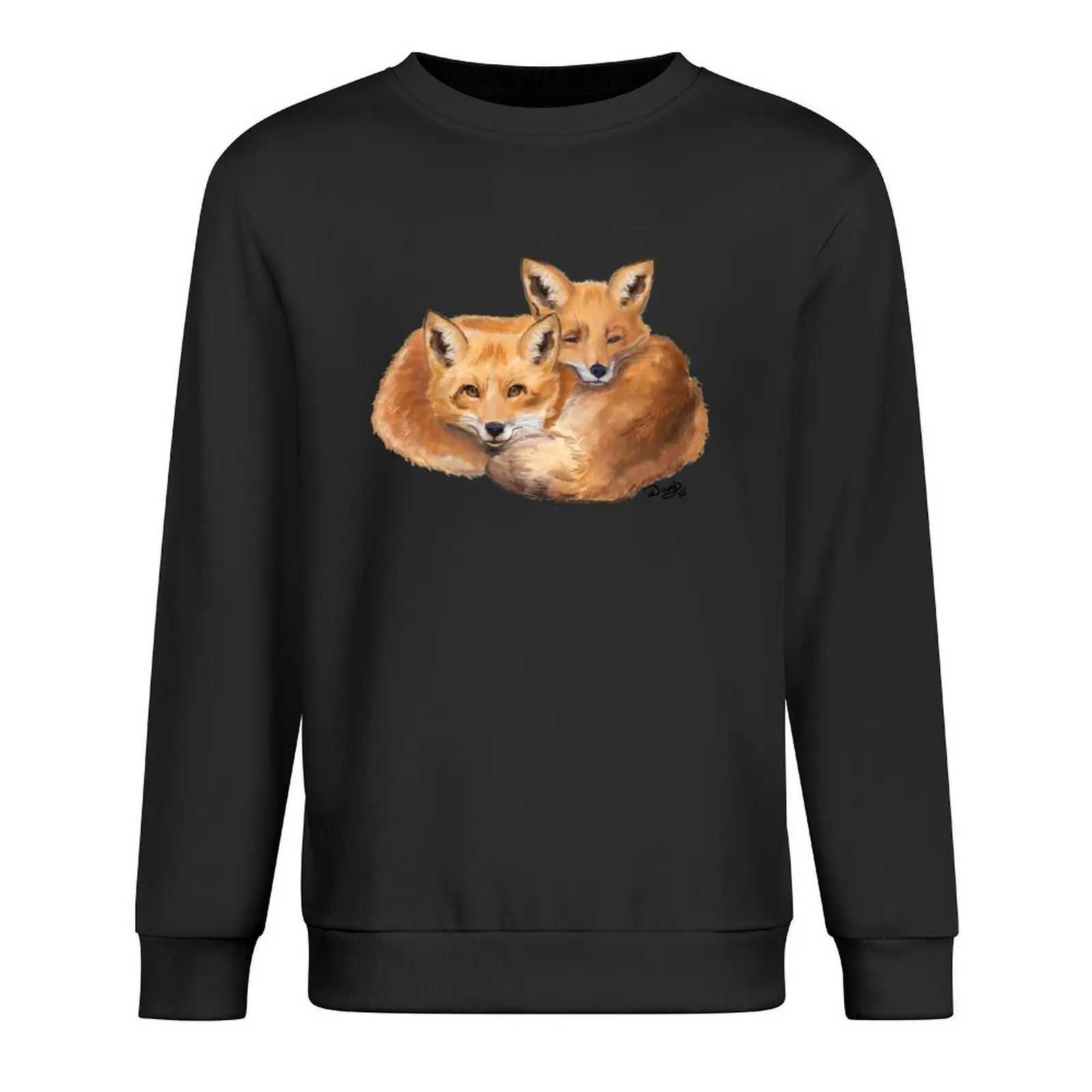 

Foxes Pullover anime clothing men's sweat-shirt tracksuit men blouse hooded sweatshirts
