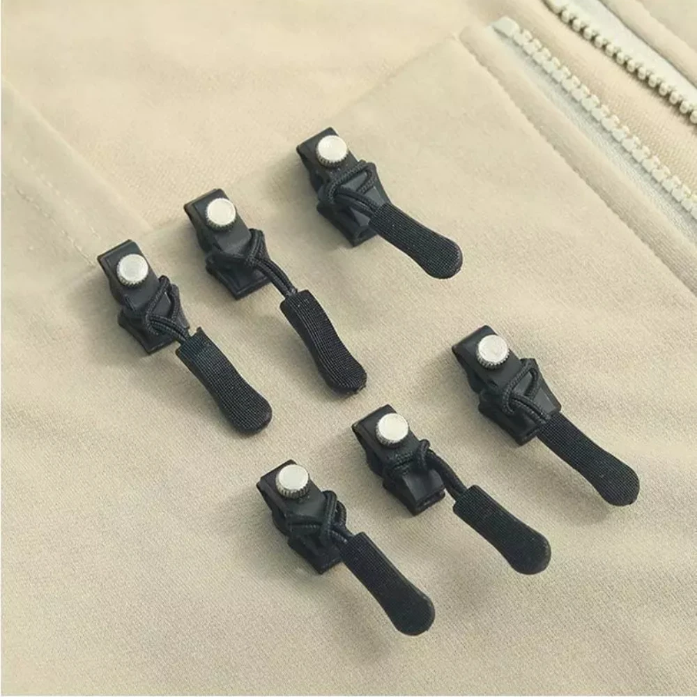 2/3/4PCS Detachable Zippers Head Zip Repairer Universal Zippered Fixes Kit Fixed Zipper Replacement Slider DIY Sewing Accessory