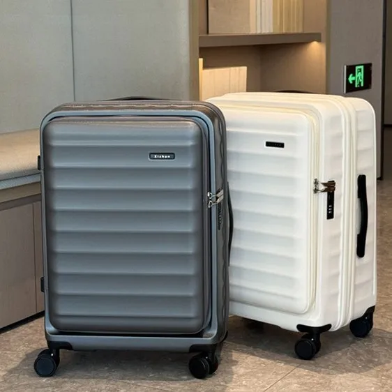 

2025 Faion Suitcase 202428 Inch Hand Carry on Large Vintage Sle Travel Bag with Lo Universal Men Women Use