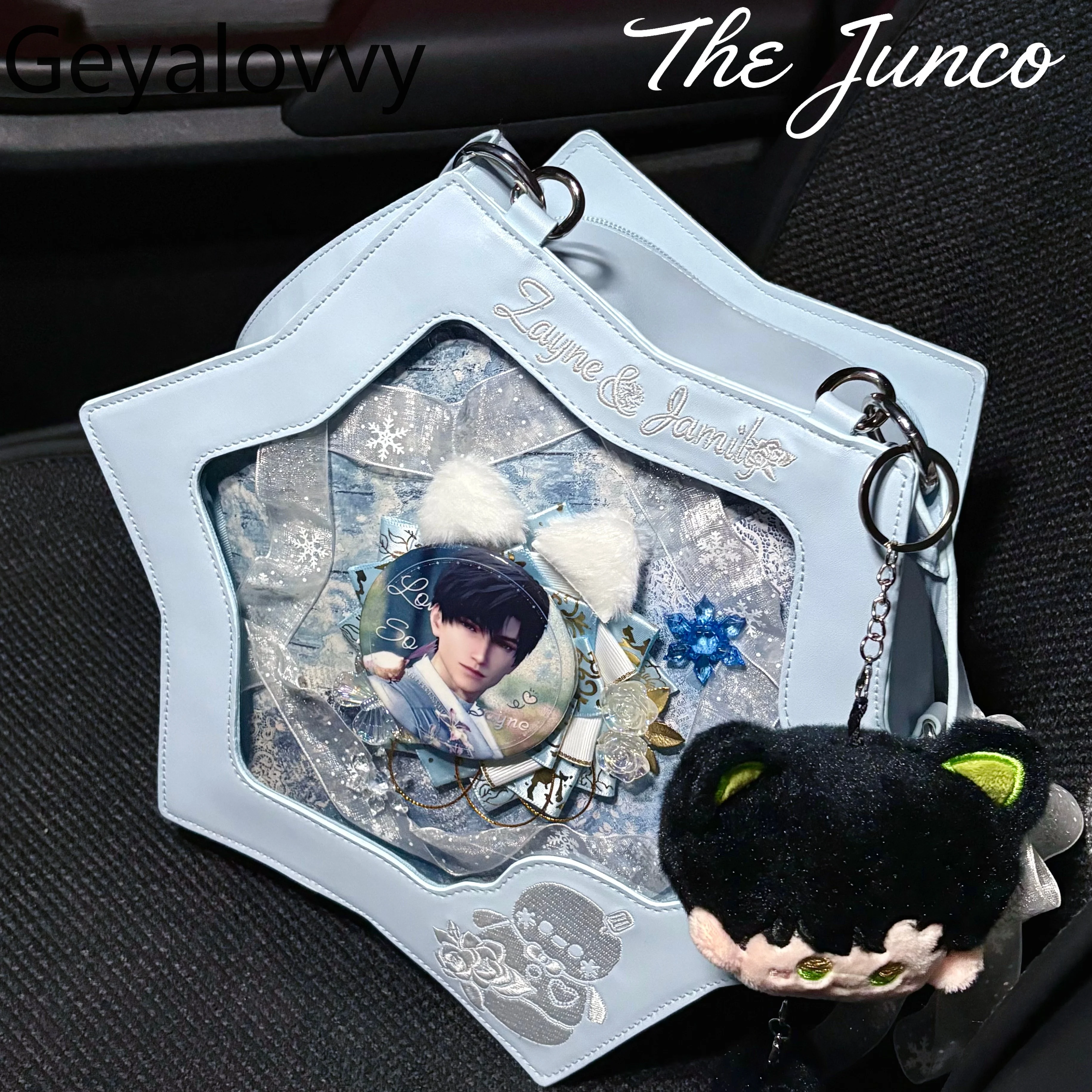 حقائب لوليتا ستايل النسائية الأصلية ذات سعة كبيرة حقيبة كتف مفردة/مزدوجة للنساء حقائب ظهر عصرية حلوة ولطيفة للفتيات #5