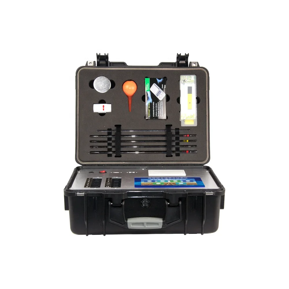 

NPK testing kit for soil analyzer used in bidding or agricultural testing