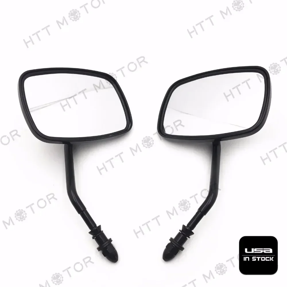 Motorcycle 8mm Threaded Rear View Side Mirrors for Harley Treet bike,sports bike,chopper,cruiser etc Except VRSCF and XL1200X