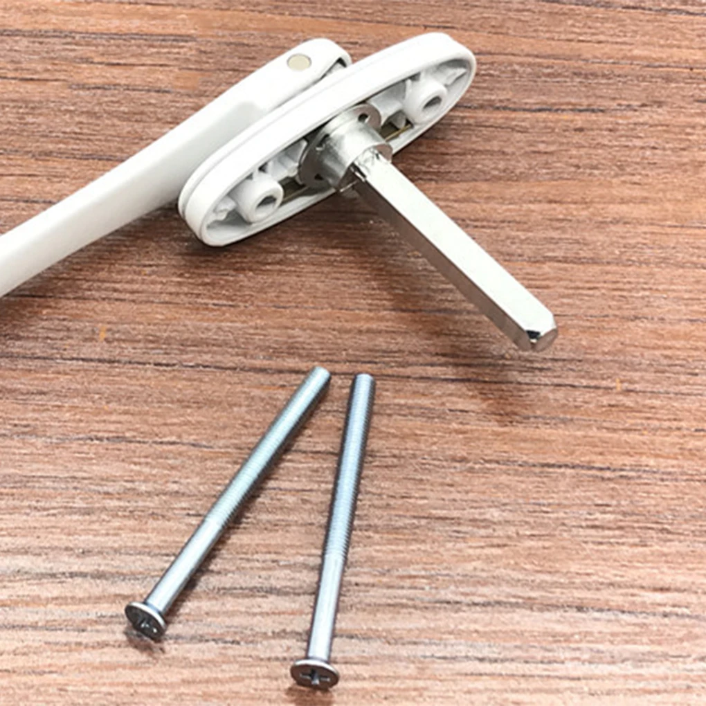 โลหะผสมบานเปิดที่ซ่อนอยู่จัดการการรักษาความปลอดภัยทนทานและเชื่อถือได้การใช้งานแบบกว้างความเข้ากันได้กว้างสีขาว