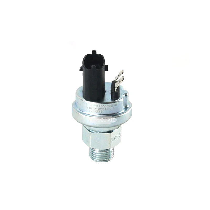Suitable for WeiChai WP10 engine oil pressure sensor OE: 612600080875 Induction plug accessories