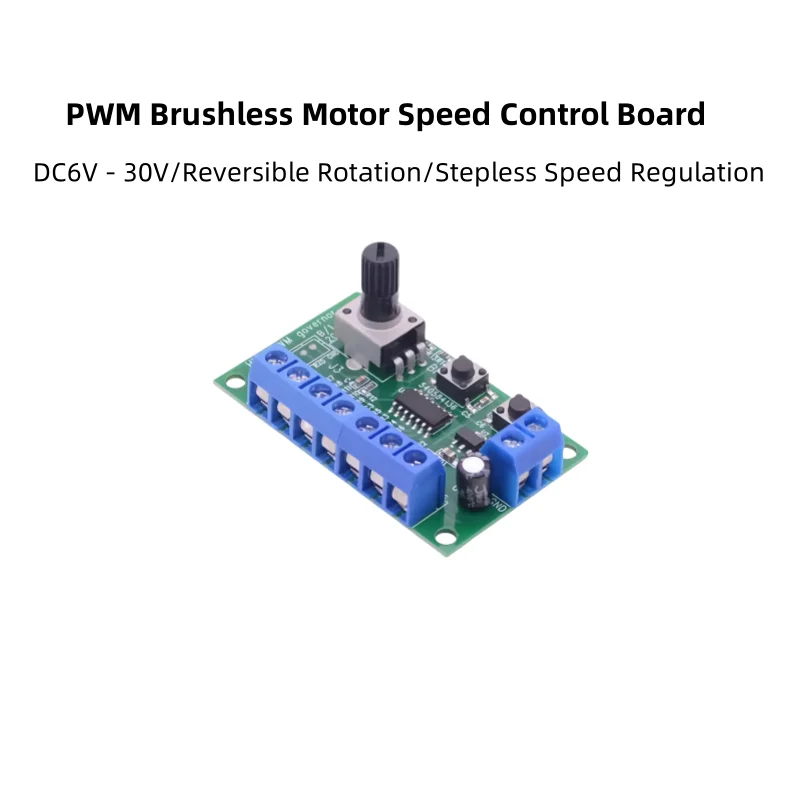 

DC Brushless Motor Controller, PWM Speed Regulator, Accessories For 3650/3525/2418/2430 Motors