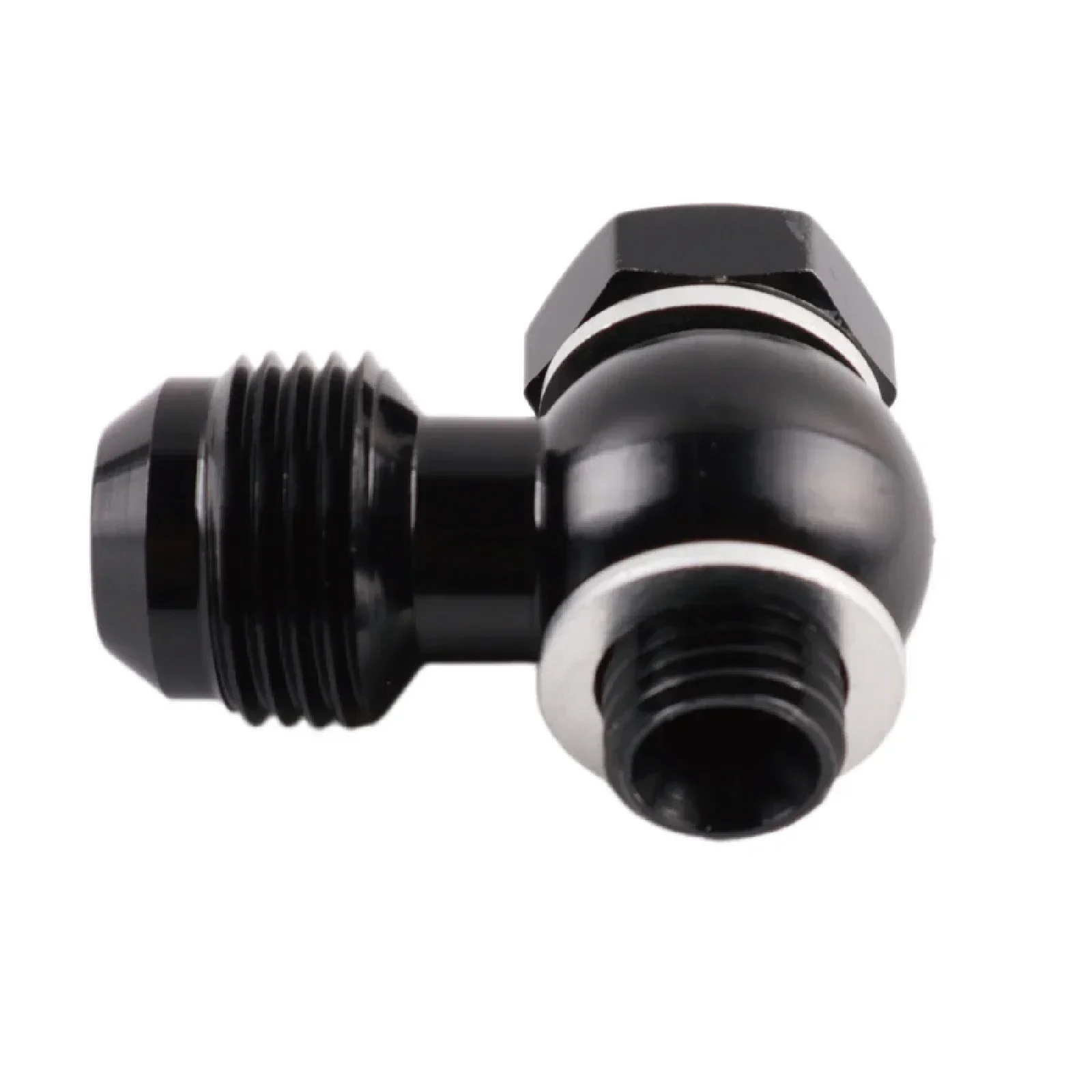 PIKBUK Bolzen Hydraulische Kupplungsschraube M10 M12 M14 M16 M18 M22 X 1,5 mit Aluminium-Banjo-Anschluss, Banjo-Auslass, Außengewinde AN6 AN8 AN10 – Detail 2