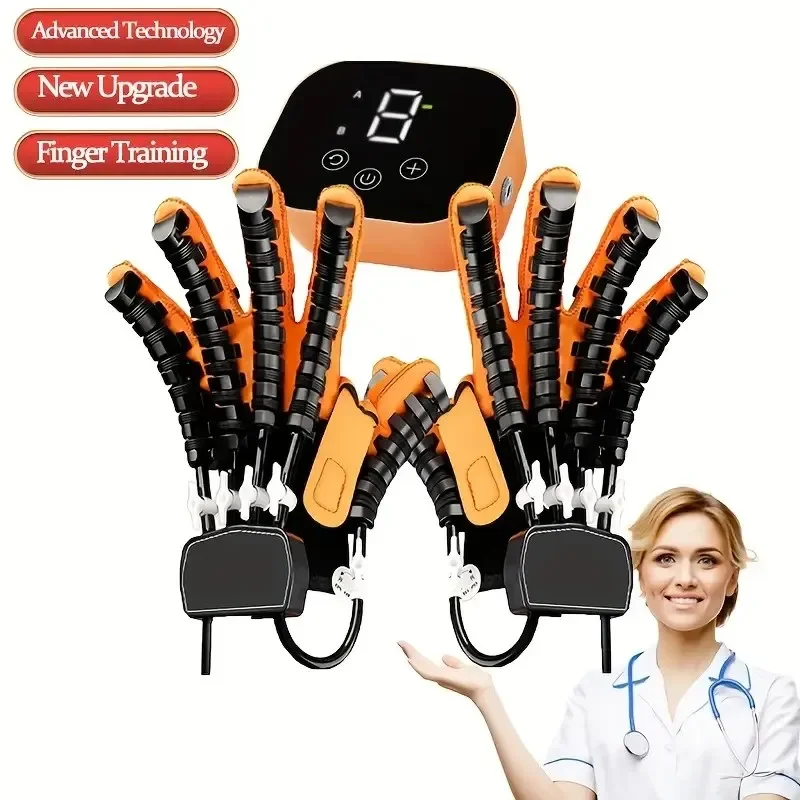 

Rehabilitation Robot Glove Hand Exerciser Finger Training Gloves Stroke Hemiplegia Devices Hand Rehabilitation Trainer Rehab
