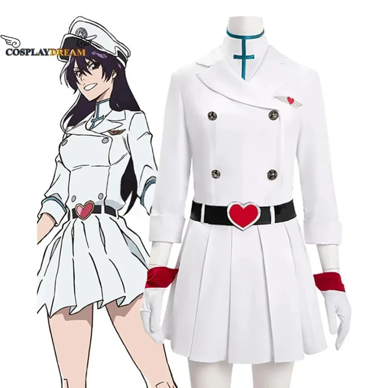 

Anime Bleach Bambietta Basterbine Cosplay Costume Bambietta Basterbine Cosplay Outfit White Dress Suit Halloween Carnival LL1870
