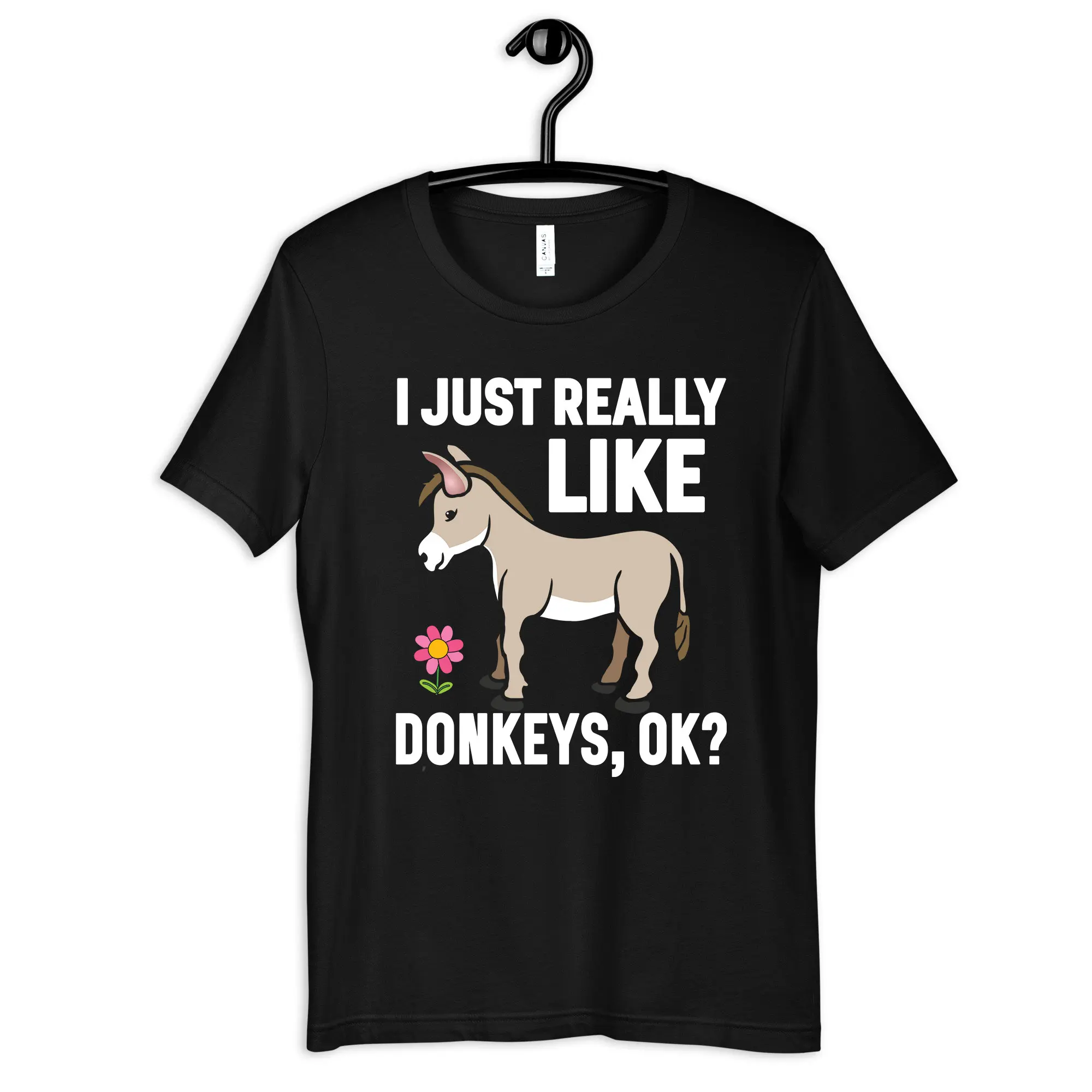 Really Like Donkeys T Shirt Funny Donkey Kids SweaT Women's