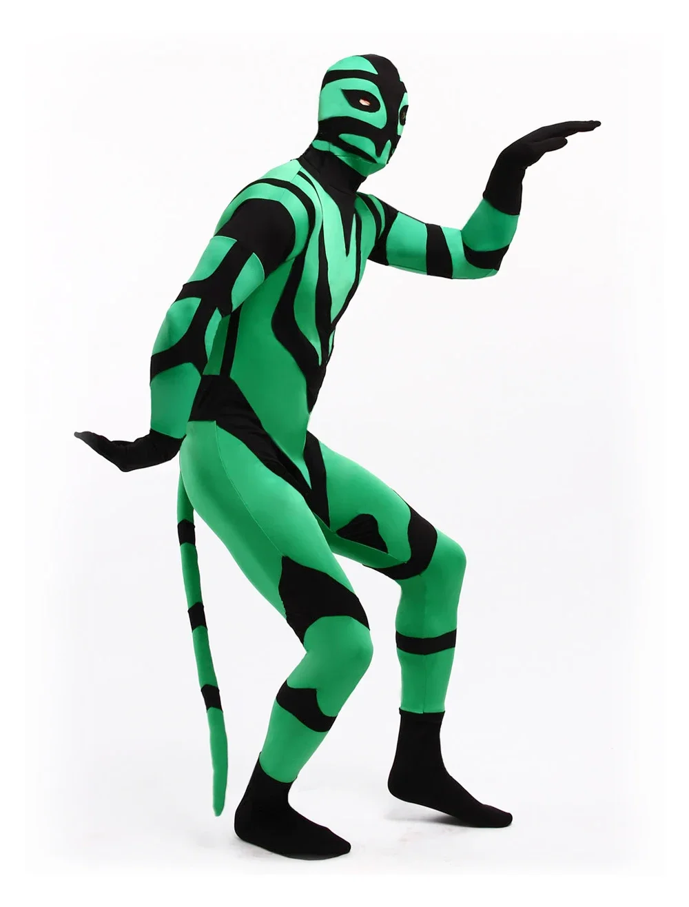 Traje Zentai Animal Terno, Cosplay Halloween