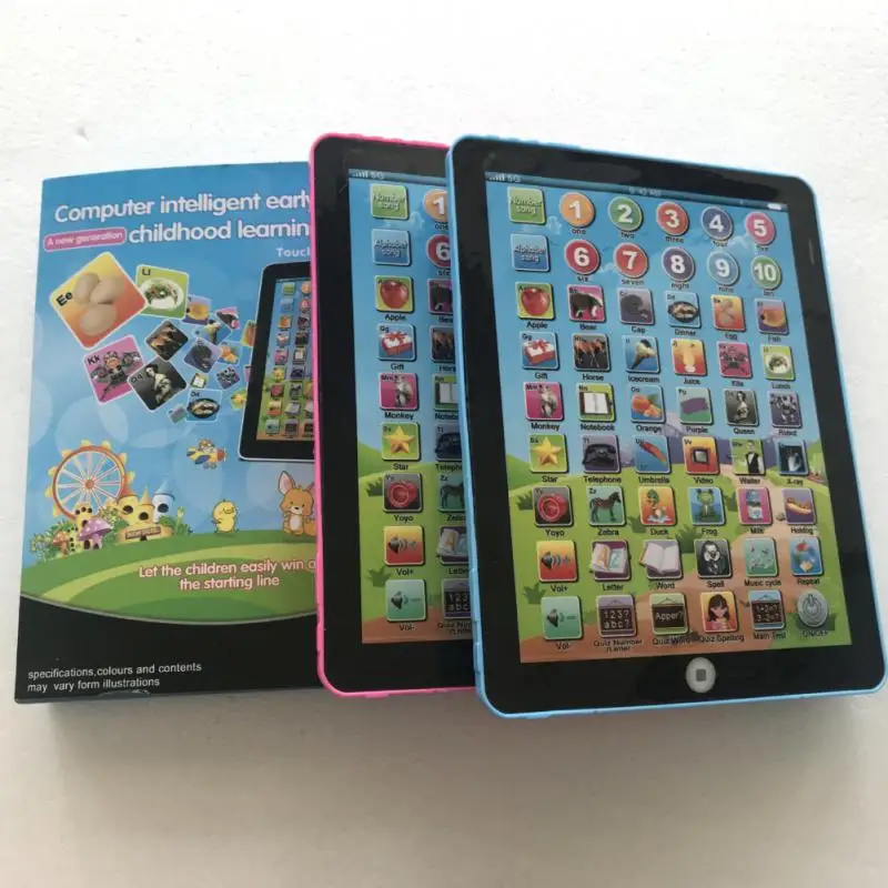 Early Educational Tablet Durable Kids Learning Pad Funny Birthday Gift For Children Educational Toy Children Tablet Tablet Toy