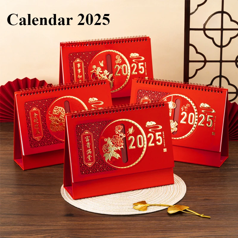 2025 Calendar, New Year Advent Calendar, New Year Gifts Office Desk Accessories Calendar Planner Calendar 2025, Advent Calendars