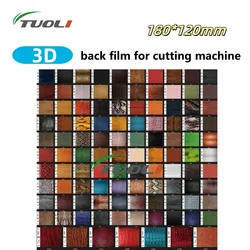 TUOLI Multiple Pattern Phone Back Decorative Film Sheet Snakeskin Texture for Mobile Skin TL-168 TL-518 TL-568 Cutting Machine