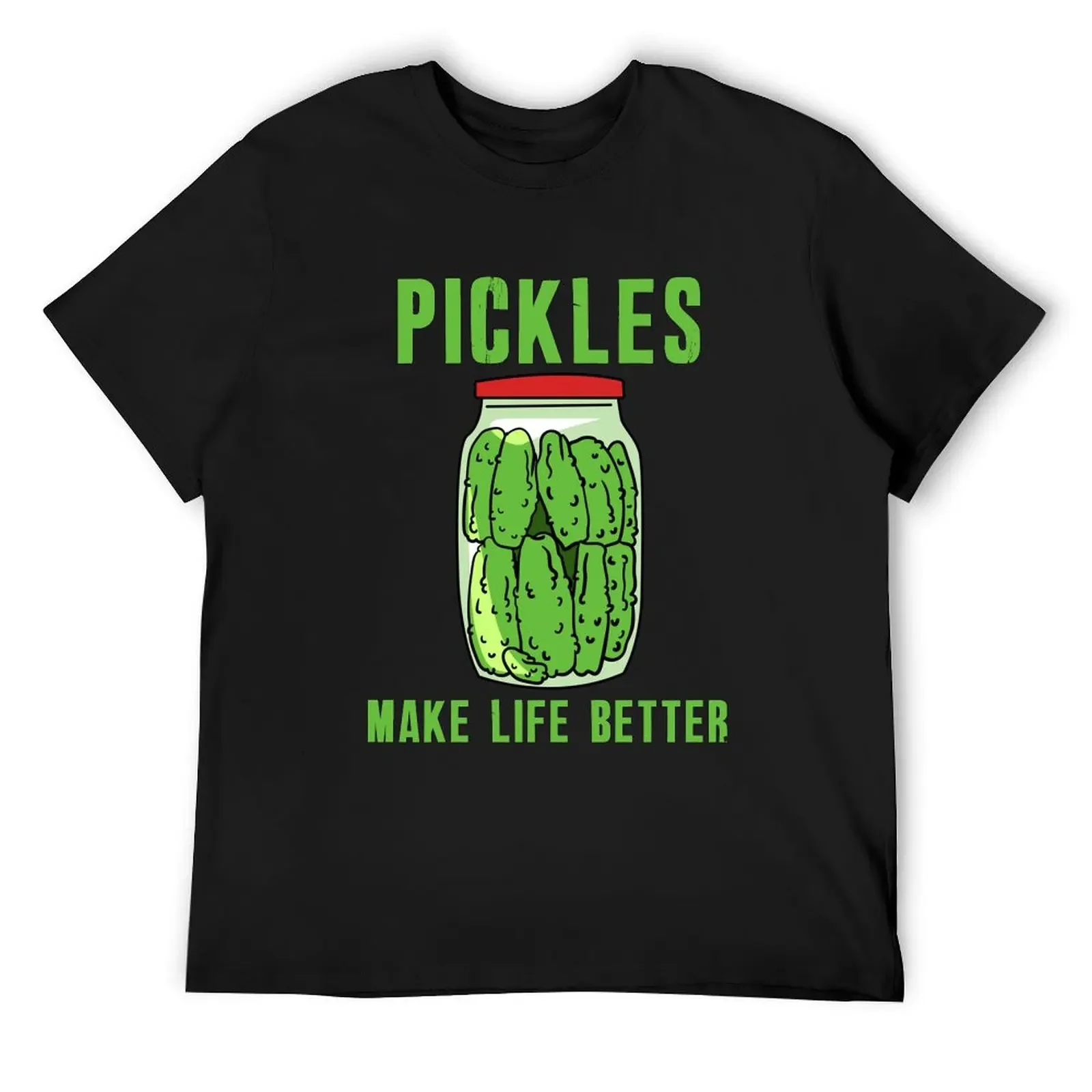 Pickles Make Life Better T-Shirt plus size tops tops t shirts for men