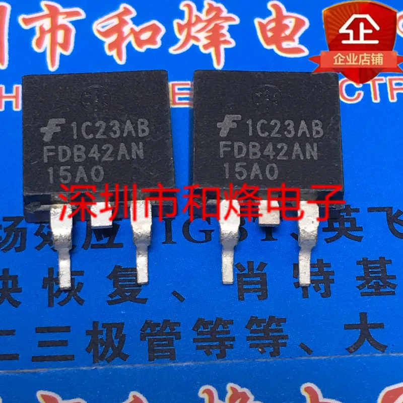 10PCS FDB42AN15AO TO-263 150V 35A in stock 100% new and original