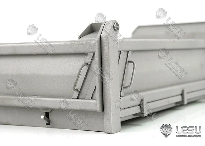 LESU 1/14 TGS Hydraulic Dump Truck 4x4 Engineering Truck Metal Bucket