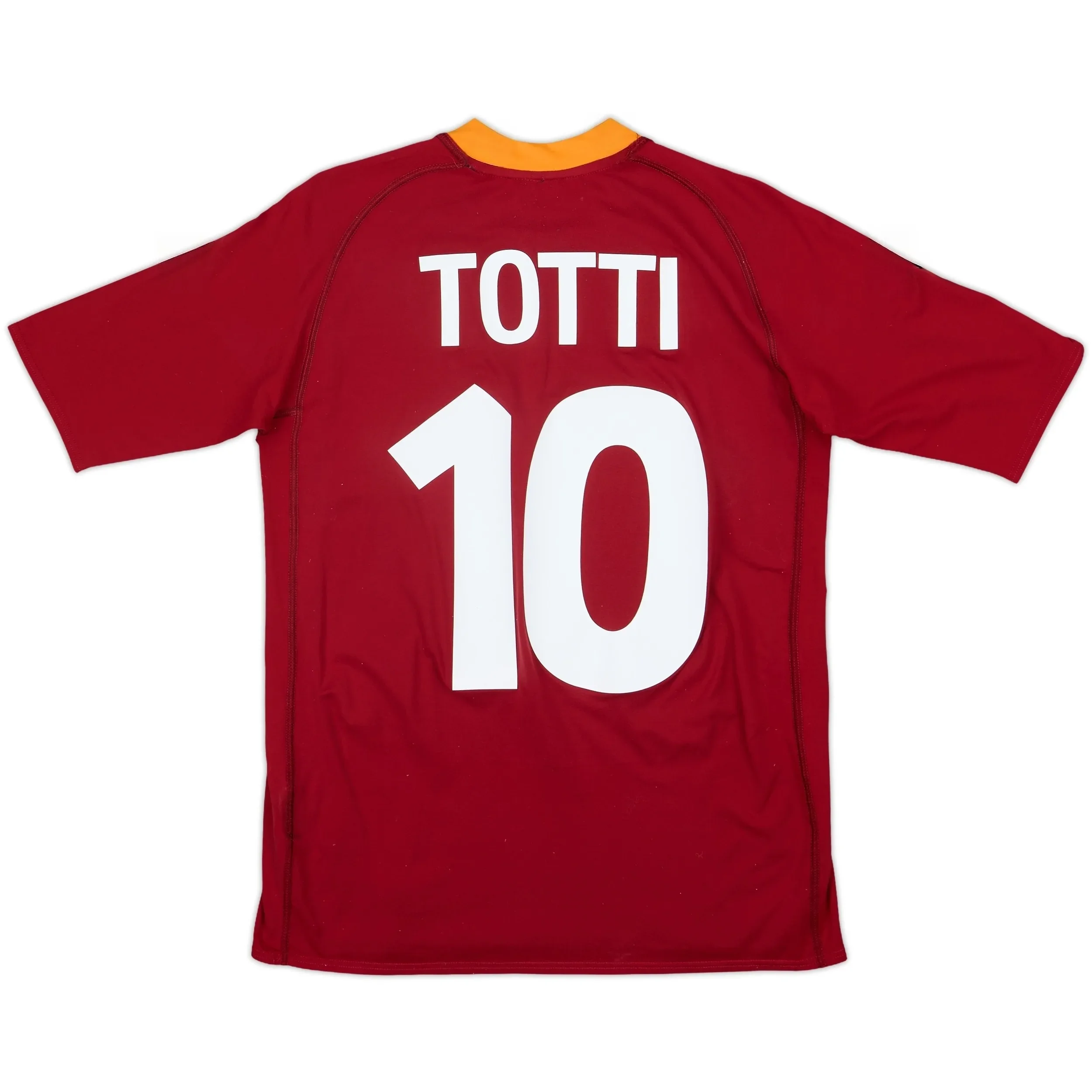 2000/01 Season Rome Club Roman Playmaker 10# Unisex Football Jersey, 3D Print Sport Breathable Mesh Quick Drying Sports Shirt