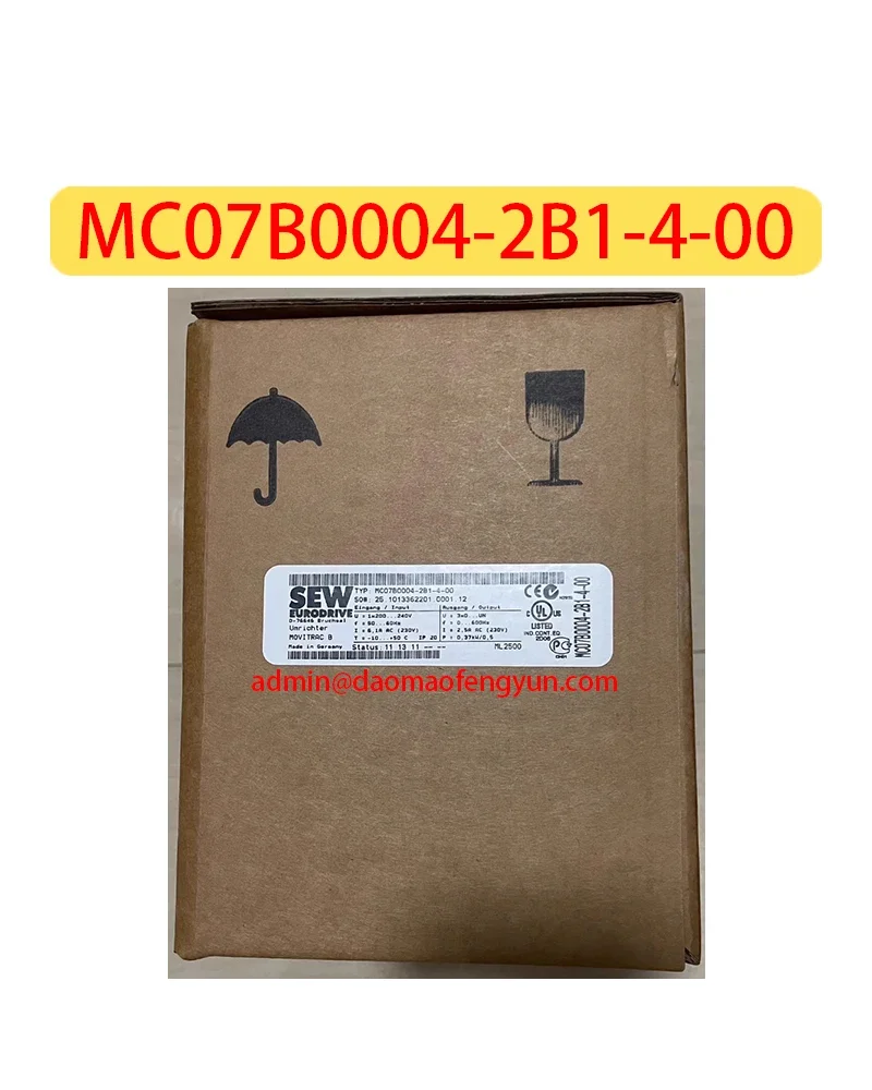 

Brand New MC07B0004-2B1-4-00 Inverter Power 0.37KW/220V ，MC07B0004 2B1 4 00，Fast shipping