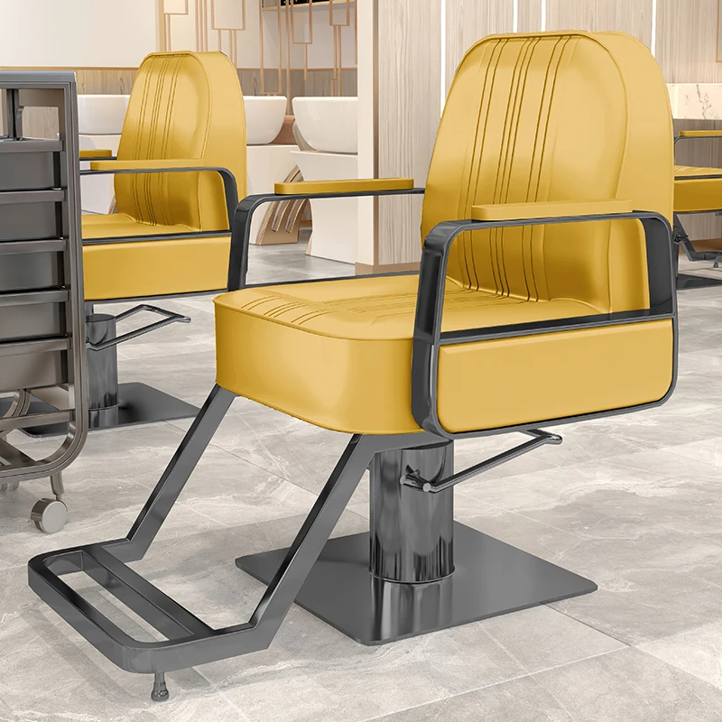 Chairs Barber Spinning Beauty Wheel Swivel Pedicure Barber Chairs Adjustable Cadeira Cabeleireiro Commercial Furniture YQ50BC