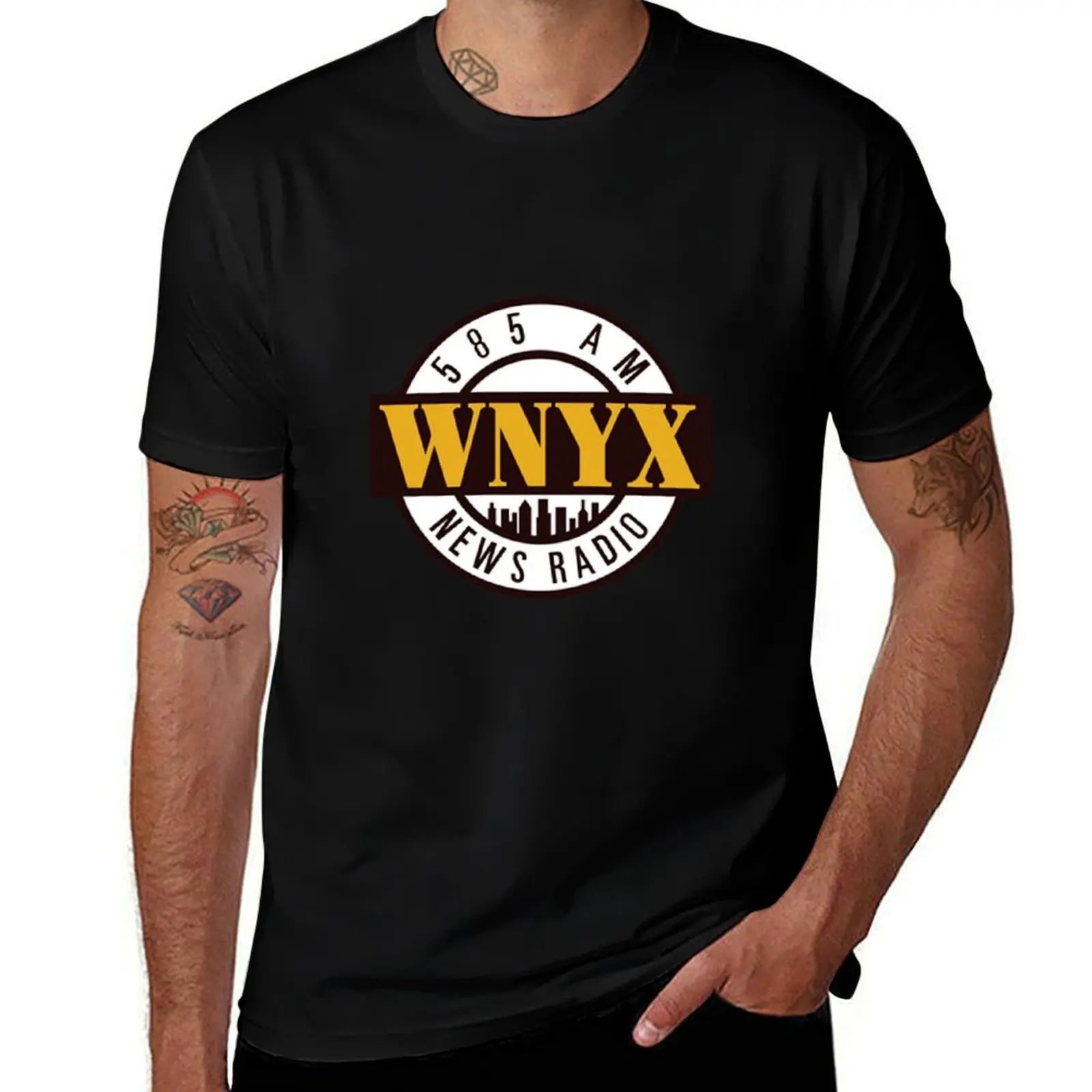 

WNYX logo T-Shirt graphic t shirt vintage anime tshirt custom t shirt t shirts for men graphic