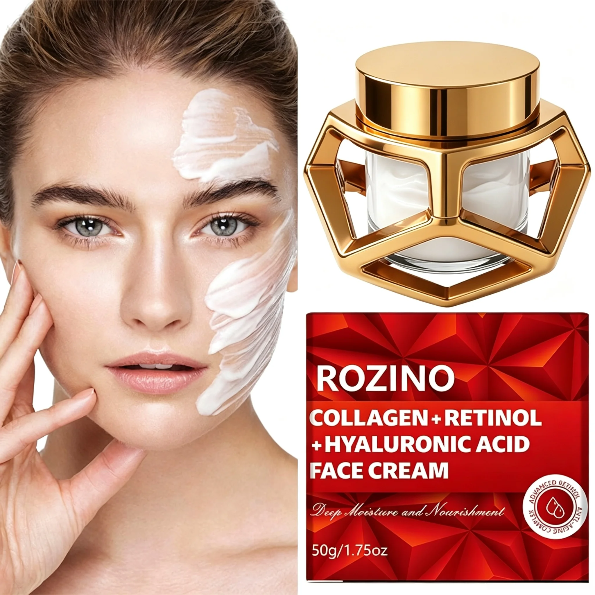 Rozino Hollow Red Metal Spheri - High Luxury Skincare review and price