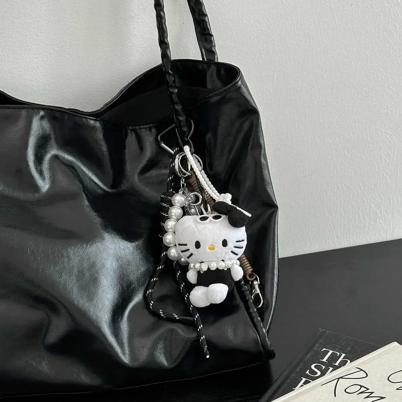 New Small Fragrant Wind Kt Kaidi Cat Bag Pendant Miu Wind Plush Lanyard Keychain Pendant Accessory All Match Birthday Gift In St