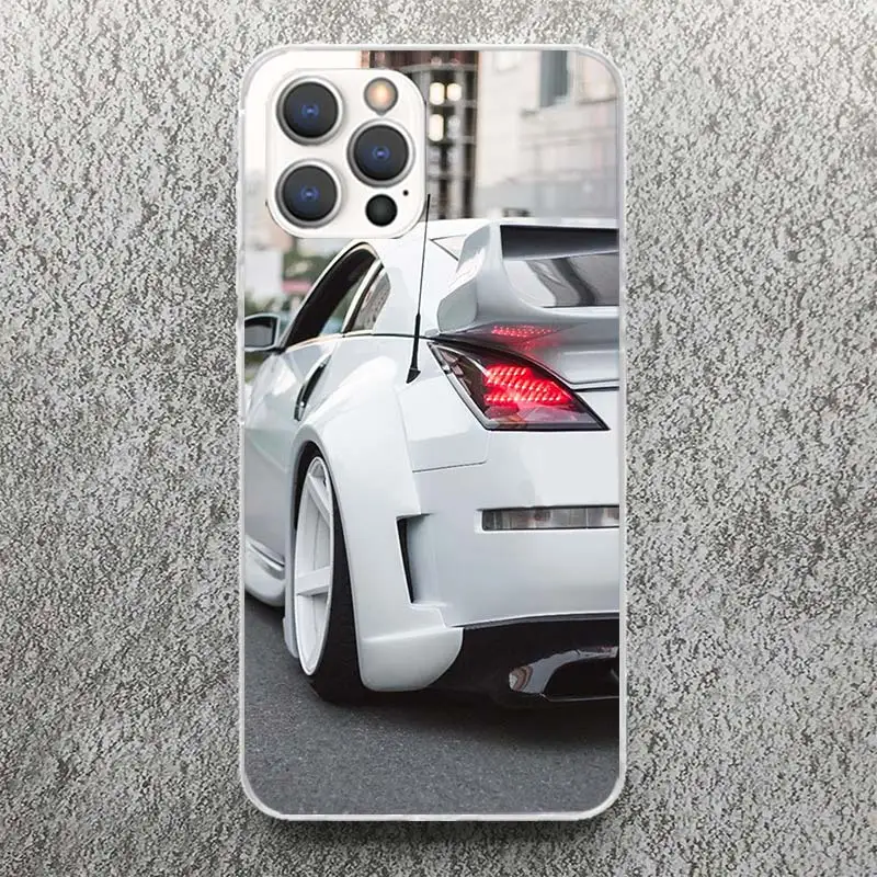Jdm Sportwagen 350z 370z 240z Telefoonhoesje Voor Apple Iphone 15 14 13 12 11 Pro Max Mini Xs Xr X 7 Plus 8 + Se Zachte Siliconen Print S