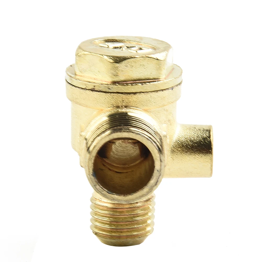 Tool Check Valve Zinc Alloy 1pcs 7mm Check Valve For Air Compressor Male Thread Connector Tool Piston Pump Durable