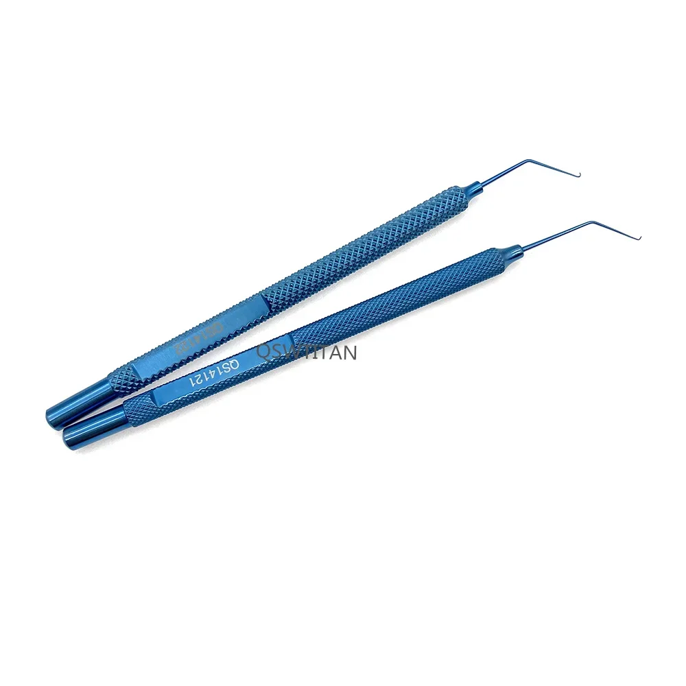 Phaco Chopper Hook Double Eyelid Surgical Kuglen Iris hook Titanium alloy Ophthalmic micro Surgery Instruments