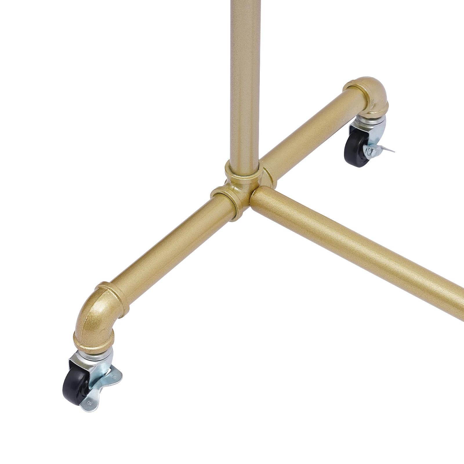 Heavy Duty Clothes Rack Load 110.23 LBS, Metal Garment Rack, Standing Rolling Clothing Rack for Hanging Clothes with  Wheels