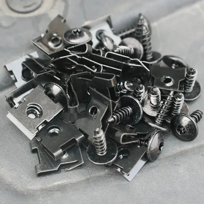 سيارة الوفير الحاجز بطانة السحابة U كليب الجوز M4 M5 طقم مسامير ربط السيارات الجسم لوحة الكسوة التجنيب برشام دراجة نارية تعديل جزء