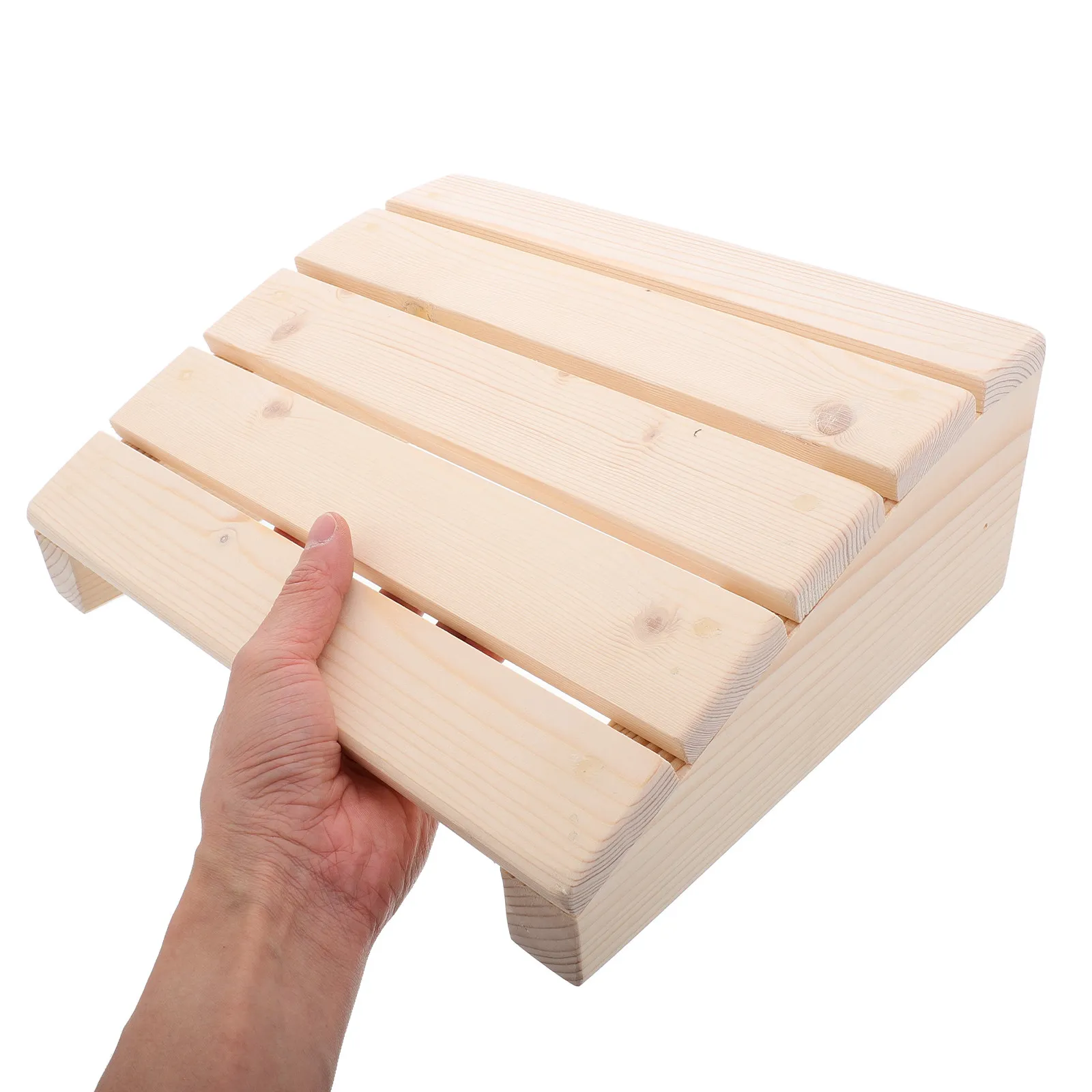 Piano Stool Wooden Beginner Practice Seat with Ergonomic Foot Rest Cushioned Design for Proper Posture Learning