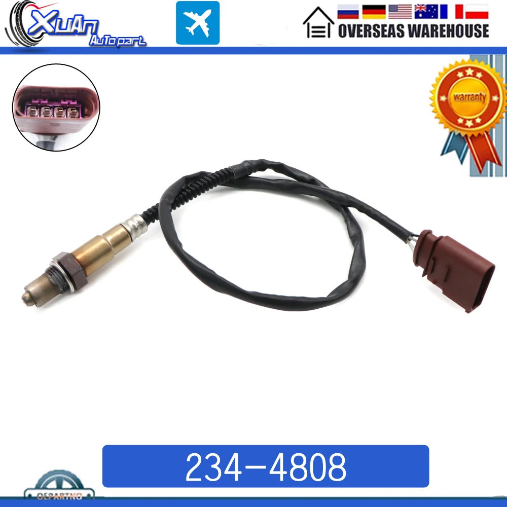 234-4808 Air Fuel Ratio Lambda Oxygen O2 Sensor For Audi A4 A8 TT for Porsche Cayenne Volkswagen Beetle Golf City Downstream