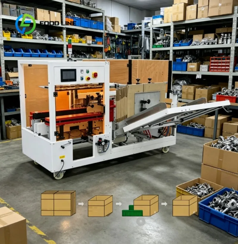 

High Speed Carton Sealing Machine Automatic Packaging Equipment for Warehouse and Distribution Centers