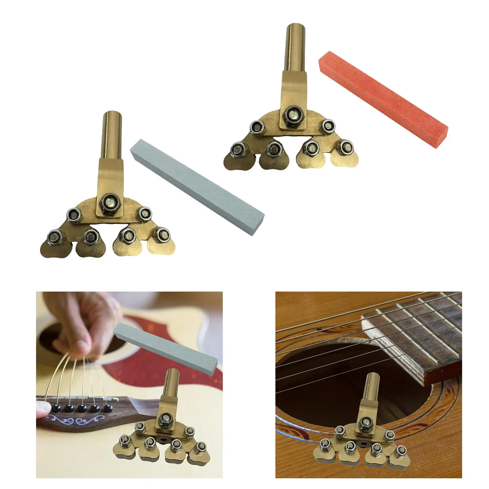

Guitar Fractal Fret Press Fret Wire Installation Tool, Professional Accessories for Various Radius Fret Board