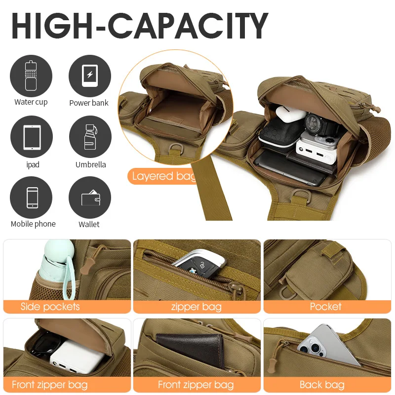 Thumbnail 3 - #14 Best Rated Mens Chest Sling Bags to Buy in 2026