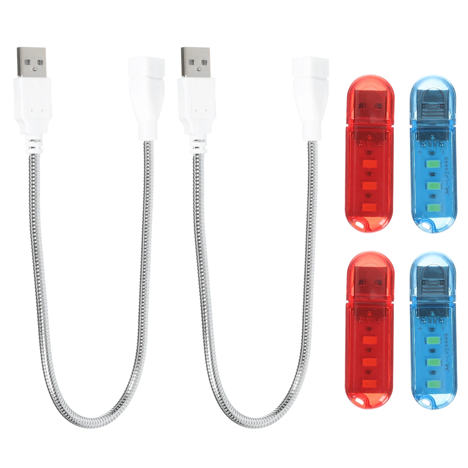 

USB Night Light Mini Keyboard Lamp Portable PVC Alloy Material Energy Saving USB Computer Light Durable Practical