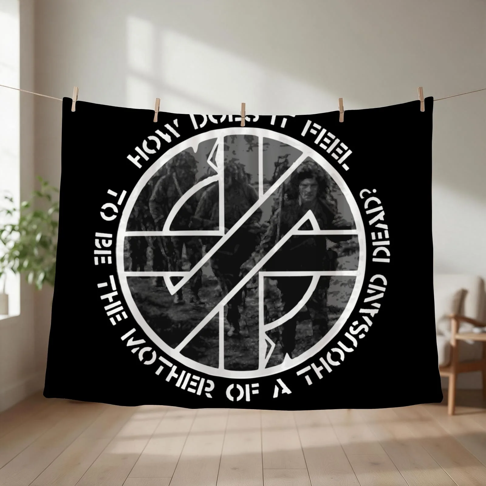 Crass - How Does It Feel (To Be The Mother Of A Thousand Dead)? Soldiers. Throw Blanket