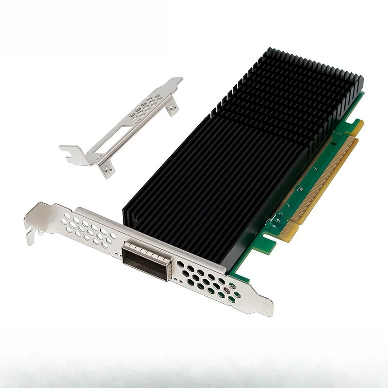 Single port 400GOSFP intelligent server 10 Gigabit network interface card