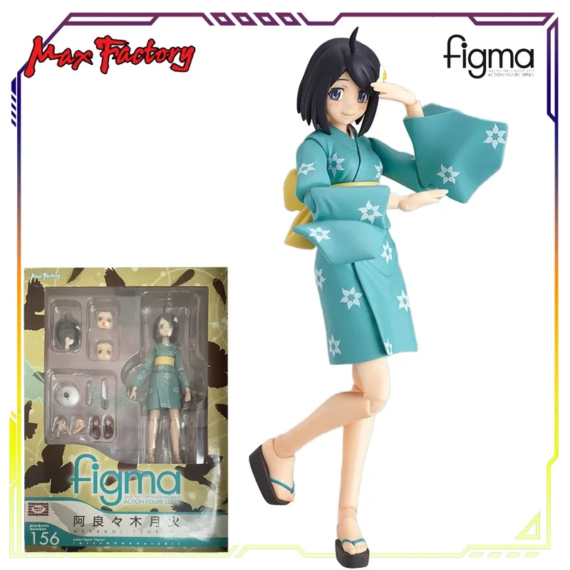 

Max Factory Original Figma Bakemonogatari Series Ariang Muyue Fire Anime Action Figure Model Toys Movable Model Gifts Fo Boys