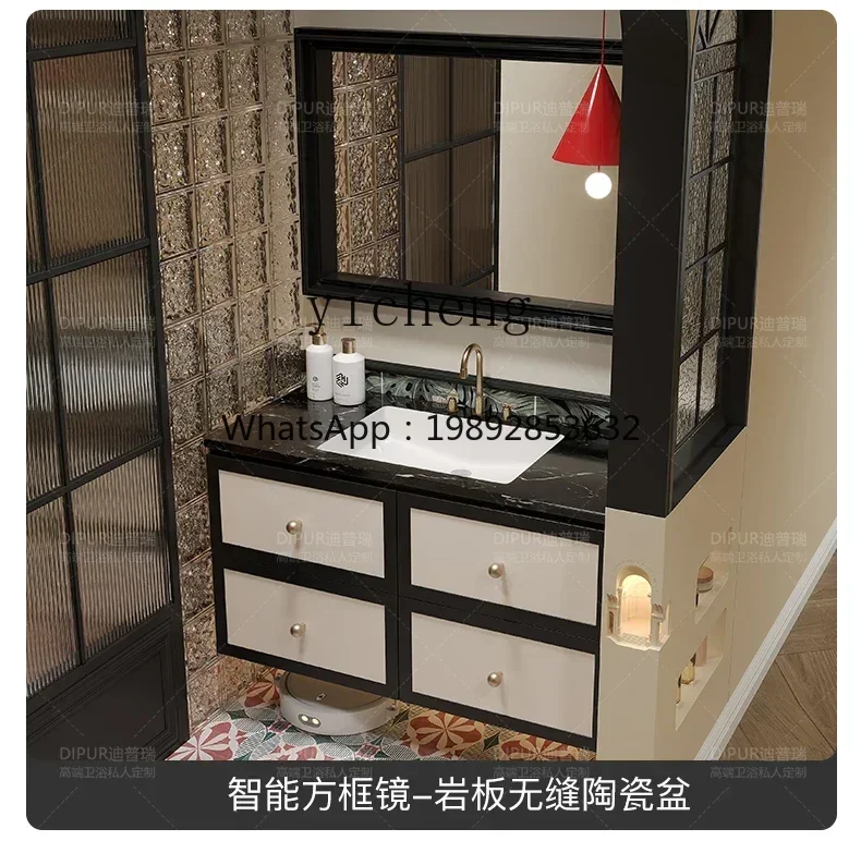 

Chinese Style Bathroom Cabinet Bathroom Black Corian Whole Washbin Chinese Style Washstand