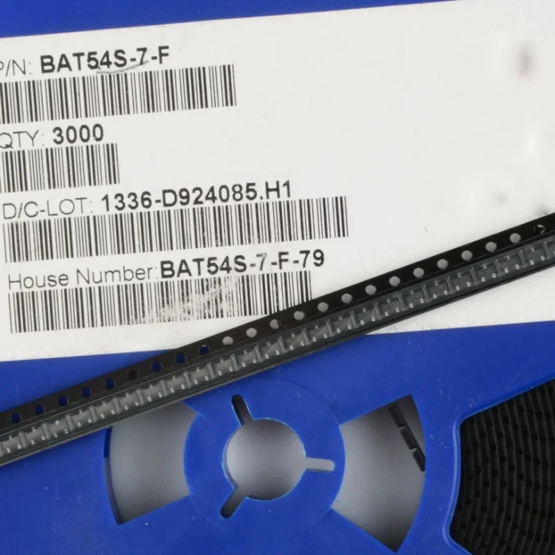 Original 10pcs BAT54S-7-F SOT23 silk screen KL4 30V 0.2A Schottky