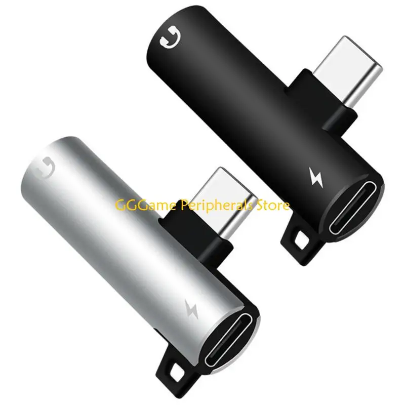 

U55B Chip USB C Adapter 3.5mm Headphone Plugs Charging Port Small Designing