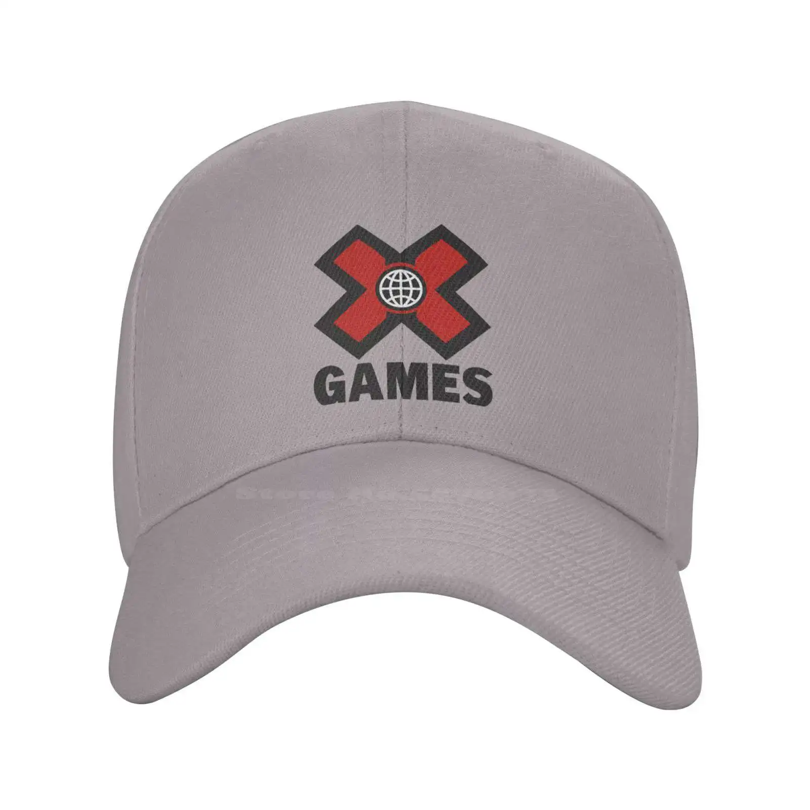 XGames 11 Logo Print Graphic Casual Denim cap Knitted hat Baseball cap