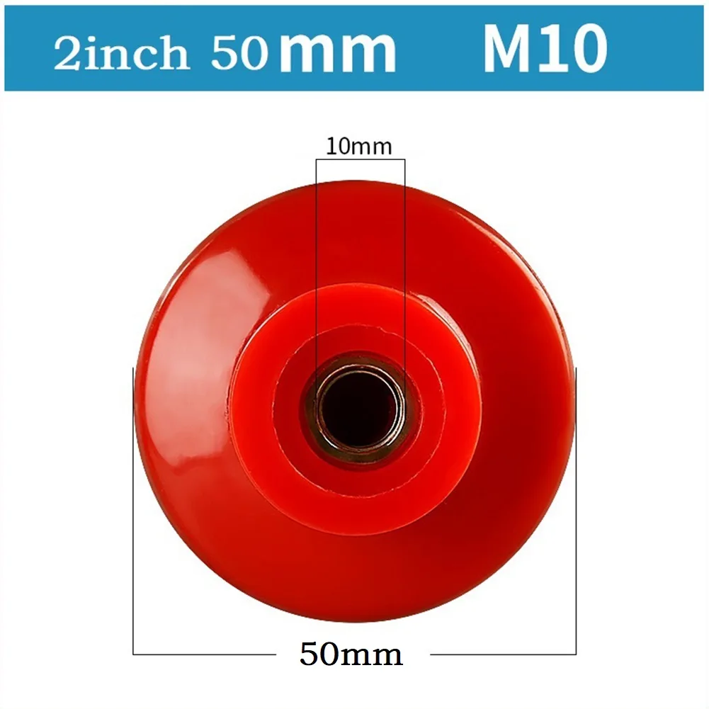 1pc Sanding Disc Backing Pad 2'' Self Adhesive M10 M16 Thread For Car Polishing Auto Cleaning Electric Polisher Grinder Tool