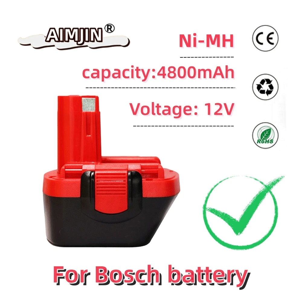 

4800mAh For Bosch 12V Replacement 70745 2607335273 BAT038 BAT140 BAT040 BAT041 BAT159 2607335465 26073356